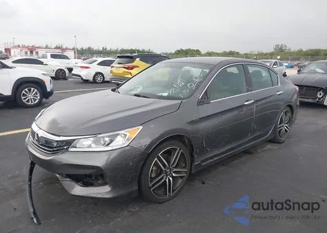 2017 Honda Accord Sport Se из США, поврежденный, VIN 1HGCR2F10HA223869